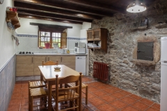 Casa de Aldea Vache, cocina